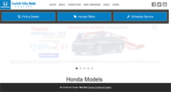 Desktop Screenshot of cvhondadealers.com